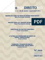 Ensinar e Fazer DireitoCadernos FGV Direito Rio - Vol. 7