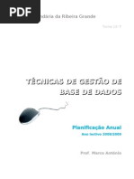 Planificacao anual TGBD