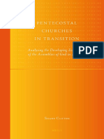 Shane Clifton-Pentecostal Churches in Transition (Global Pentecostal and Charismatic Studies) (2009) PDF