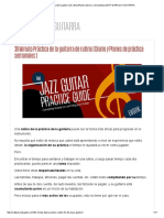 0.1-30 Minuto Práctica de La Guitarra de Rutina (Planes Diarios y Semanales) - MATT WARNOCK GUITARRA