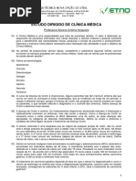 Estudo Dirigido - Clínica Médica - 2016 - Silvana Nogueira