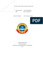 Format Proposal Tugas Akhir Jurusan Teknik Sipil