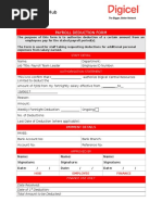 Authority to Deduct Form Overview | PDF | Payments | Personal Finance