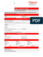 Payroll Deduction Form