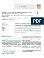 Patterns of Agri-Environmental Scheme Participation in Europe