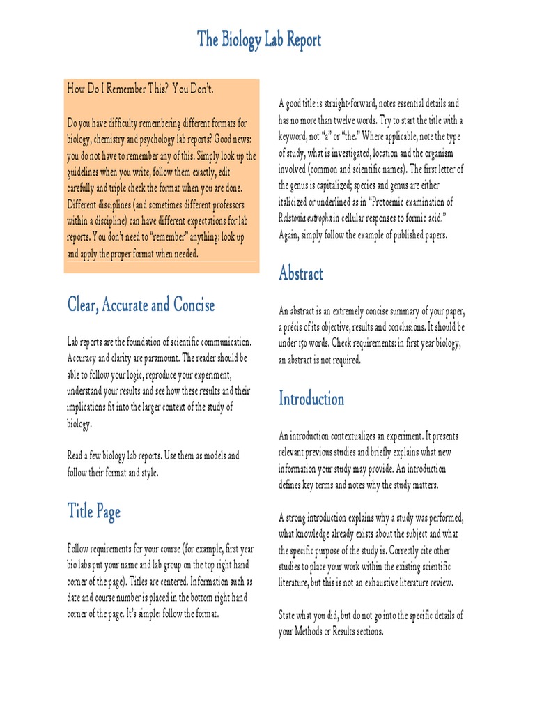 Lab report hypothesis image