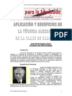 La Tecnica Alexander PDF