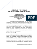 20141218-Pedoman Menulis Skripsi Sosiologi PDF