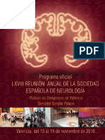 Programa de La Sociedad Española de Neurologia