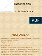 factorizacion