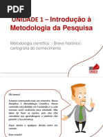 PPT_Introdução a Metodologia de Pesquisa
