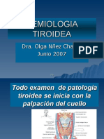 SEMIOLOGÍA TIROIDEA (1)