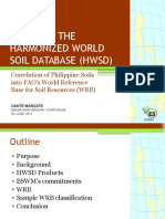 Correlation of Philippine Soils To FAO's WRB