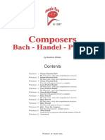 Composers: Bach - Handel - Purcell