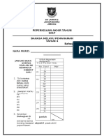 Contoh Muka Depan Ujian Awal Tahun 6 BM PEM B