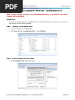 Lab 6.3.1.5 - Task Scheduler in Windows 7 and Windows 8.1