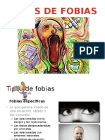 Tipos de Fobias y Manías