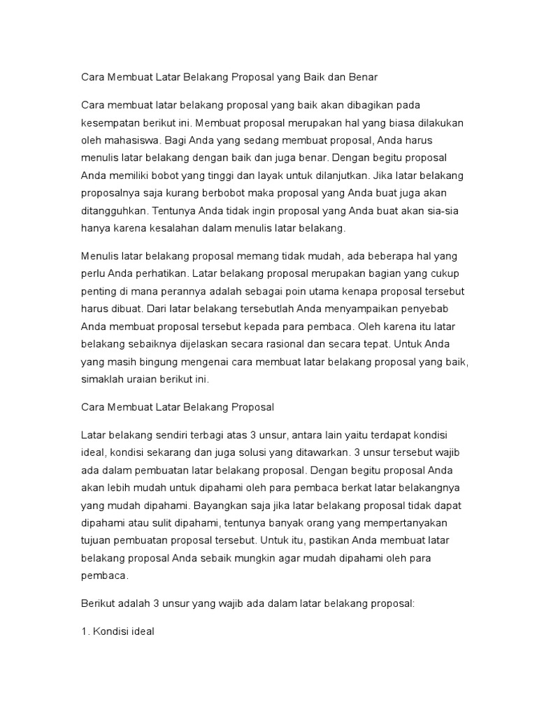 Cara Membuat Latar Belakang