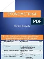 Ekonometrika Satu