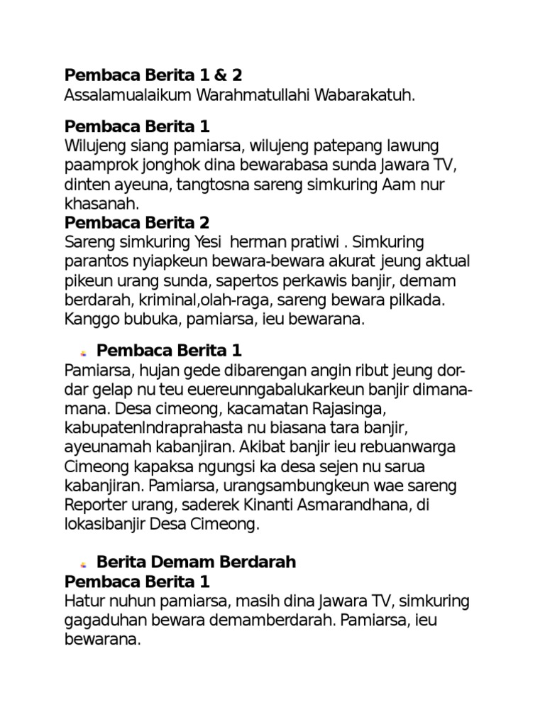 171605443 Bahasa Sunda Berita Docx