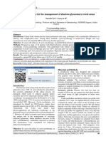 Cyclo-cryotherapy IOP Reduction for Glaucoma