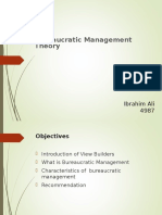 Beaureaucratic Management Presentationfr