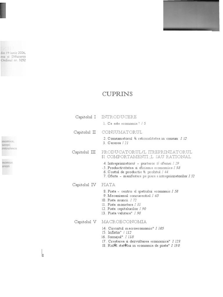 Economie Clasa A Xi A