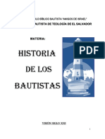 2012 Historia de Los Bautistas