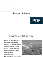 EM and Science