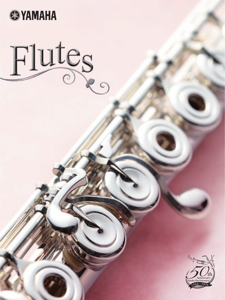 Flute Yamaha PDF Flute Brass Instruments