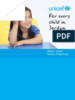 UNICEF Country Program in Jordan
