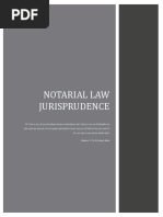 Notarial Law Jurisprudence PDF