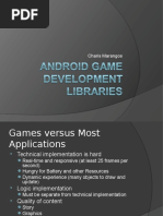 2012 Android Game Library and Game