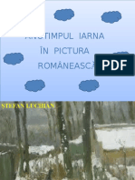 Anotimpul Iarna in Pictura Romaneasca