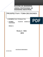 Informe de Prospectiva