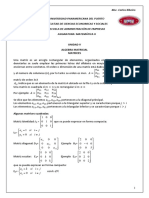 Unidad v Matrices