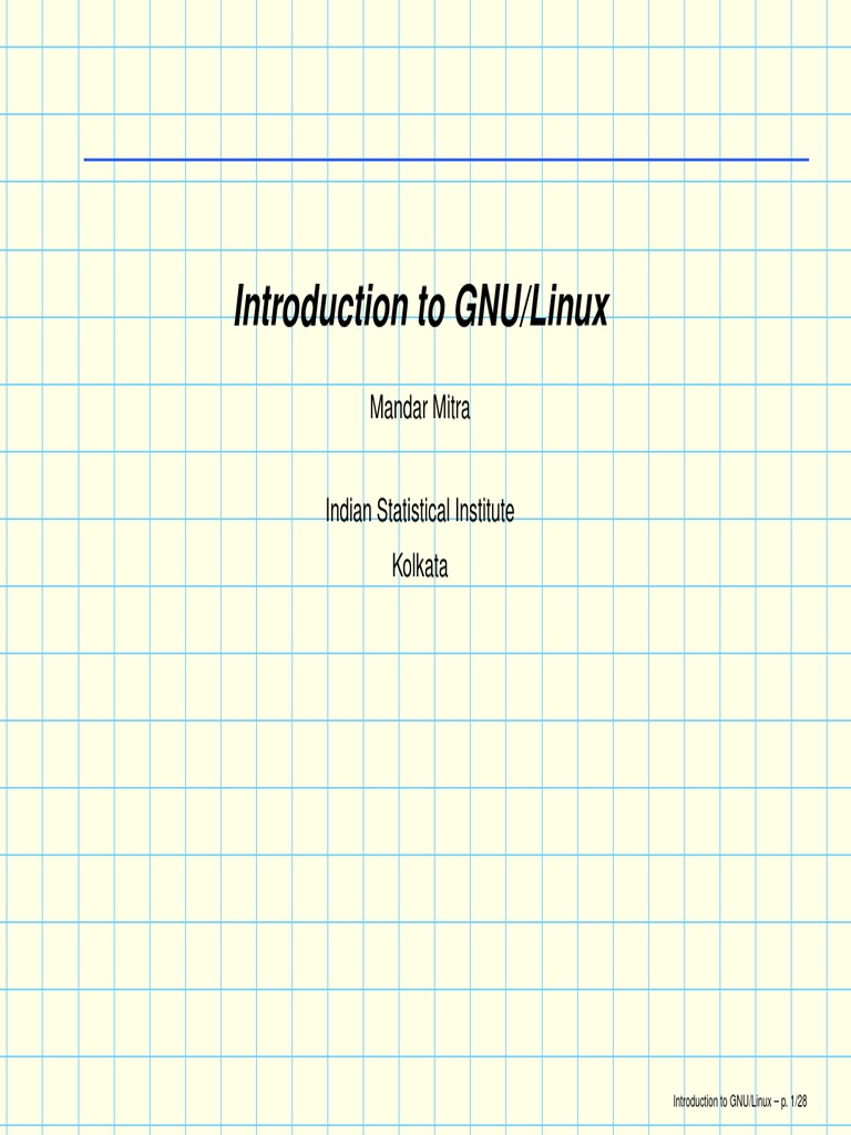 Overview of GNU/Linux Essentials | PDF | Linux Distribution | Linux