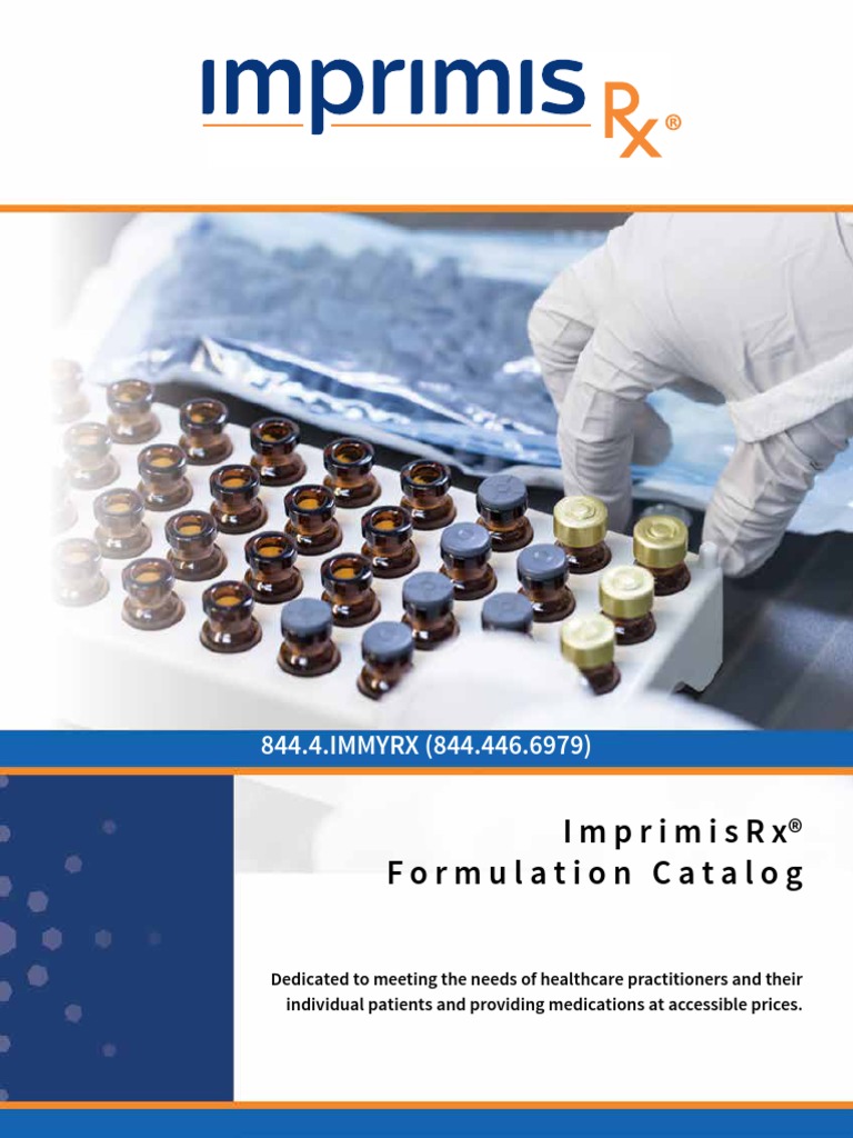 Im Primis RX Formulation | PDF | Pharmaceutical Formulation | Pharmacy