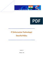 ITER-India IT Security Policy-II-FRS87AK-V 1 0