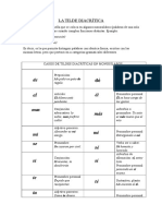 La Tilde Diacrítica