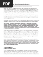 Prodigal Son Actual Monologue 1 | PDF | Poetry