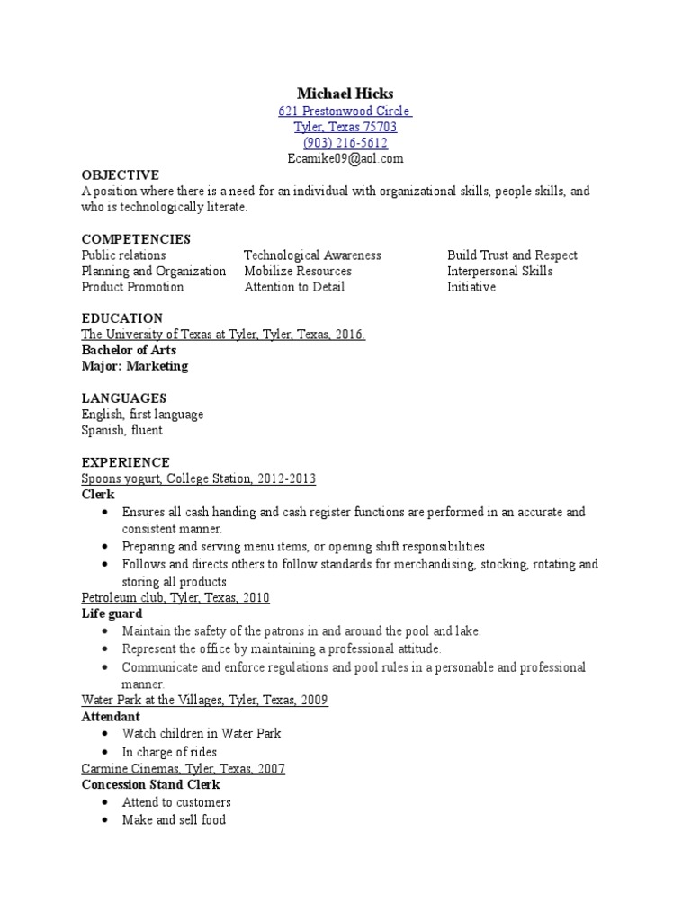 Marketing Graduate with Diverse Skills | PDF