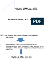 Presentasi Kuliah I-gambaran Umum Sel