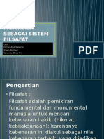 Pancasila SBG Sistem Filsafat