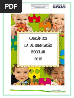 Cardapio Reformulado Cafe Da Manha e Almoco