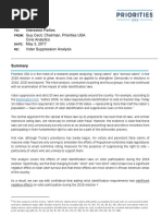Download Priorities USA Voter Suppression Memo by Priorities USA Press SN347821649 doc pdf