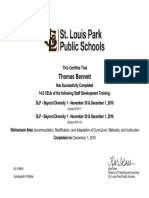 BD Certificate