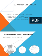 Recoleccion de Datos Cuantitativos