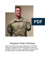 Sergeant Noah Galloway