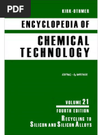 Encyclopedia of Chemical Technology (Vol 21) | PDF